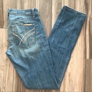 Size 28 William Rast Rachel Skinny medium blue